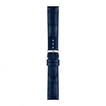 TISSOT OFFICIAL BLUE LEATHER STRAP LUGS 20MM T852.041.534