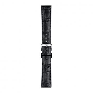 TISSOT OFFICIAL BLACK LEATHER STRAP LUGS 20MM T852.043.012