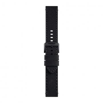 TISSOT OFFICIAL BLACK FABRIC STRAP LUGS 22MM T852.044.936