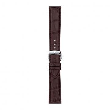 TISSOT OFFICIAL BROWN LEATHER STRAP LUGS 21MM T852.045.399