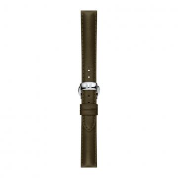 TISSOT OFFICIAL GREEN LEATHER STRAP LUGS 15MM T852.046.066