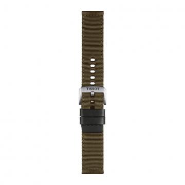 TISSOT OFFICIAL KHAKI FABRIC STRAP LUGS 22MM T852.046.756