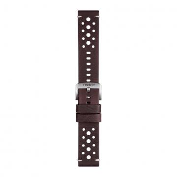TISSOT OFFICIAL BROWN LEATHER STRAP LUGS 22MM T852.046.777