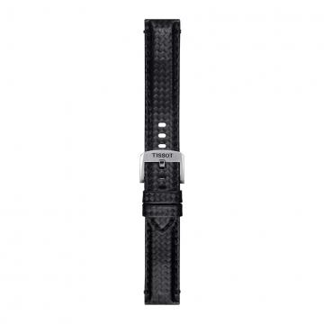 TISSOT OFFICIAL BLACK FABRIC STRAP LUGS 20MM T852.046.829
