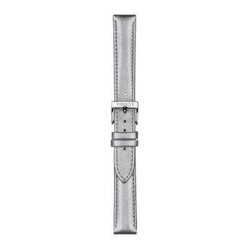 TISSOT OFFICIAL GREY LEATHER STRAP LUGS 16MM T852.047.129