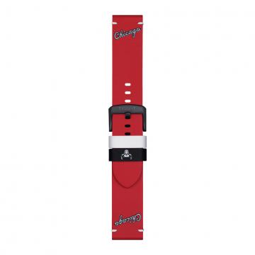 TISSOT OFFICIAL NBA LEATHER STRAP CHICAGO BULLS LIMITED EDITION 22MM T852.047.510