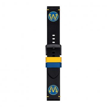 TISSOT OFFICIAL NBA LEATHER STRAP GOLDEN STATE WARRIORS 22MM T852.047.516
