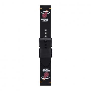 TISSOT OFFICIAL NBA LEATHER STRAP MIAMI HEAT 22MM T852.047.520