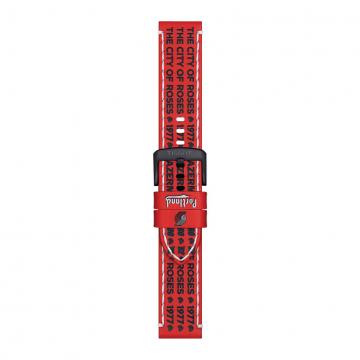 TISSOT OFFICIAL NBA LEATHER STRAP PORTLAND TRAIL BLAZERS LIMITED EDITION 22MM T852.047.534