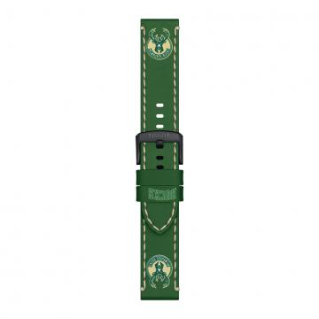 TISSOT OFFICIAL NBA LEATHER STRAP MILWAUKEE BUCKS LIMITED EDITION 22MM T852.047.538