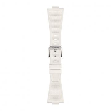 TISSOT OFFICIAL WHITE PRX RUBBER STRAP T852.048.463