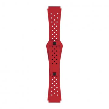 TISSOT OFFICIAL RED SIDERAL RUBBER STRAP T852.048.860