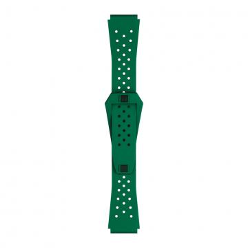 TISSOT OFFICIAL GREEN SIDERAL RUBBER STRAP T852.048.862
