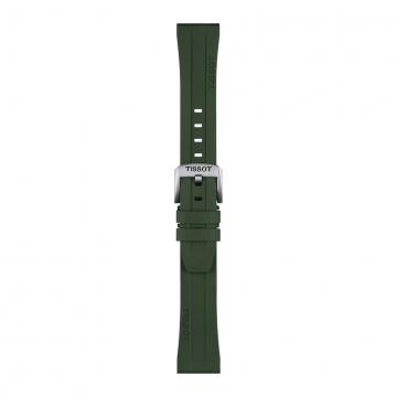 TISSOT OFFICIAL KHAKI RUBBER STRAP 20MM T852.049.054