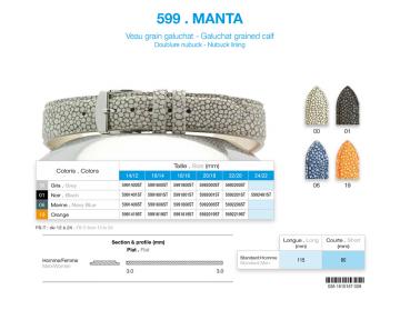 Dây da ROCHET.599.MANTA