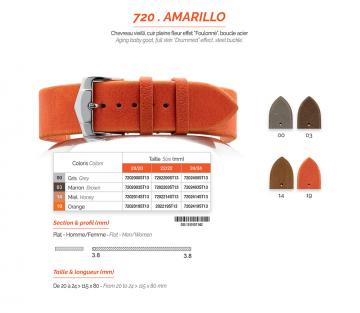 Dây da ROCHET.720.AMARILLO