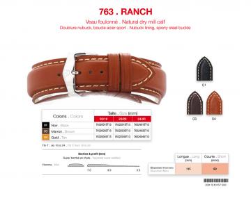 Dây da ROCHET.763.RANCH