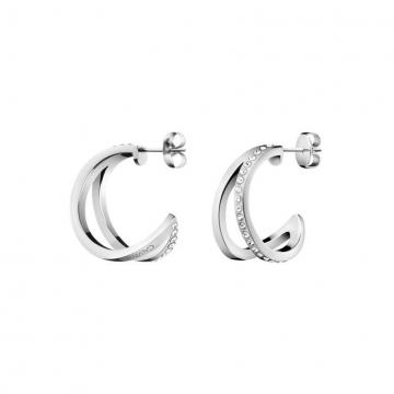 CALVIN KLEIN Outline Creole Earrings KJ6VME040100