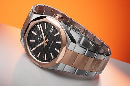 MIDO Multifort 8 - Ra mắt với kiểu dáng bát giác hai tông màu