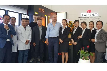 CHỦ TỊCH HÃNG ĐỒNG HỒ MIDO - Mr. FRANZ LINDER – THĂM THỊ TRƯỜNG TP. HCM
