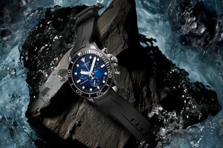 Tissot Seastar 1000 Quartz Chrono Aquatic Elegance.