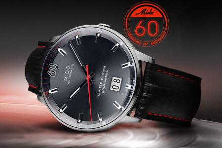 MIDO Commander Big Date 60th Anniversary