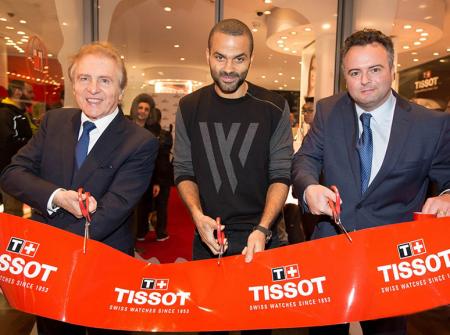 TISSOT KHAI TRƯƠNG BOUTIQUE THƯ 2 TẠI MỸ TRÊN PHỐ WALL
